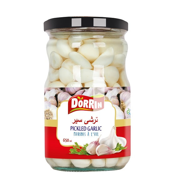 Dorrin Pickle Brined Garlic 650 gr