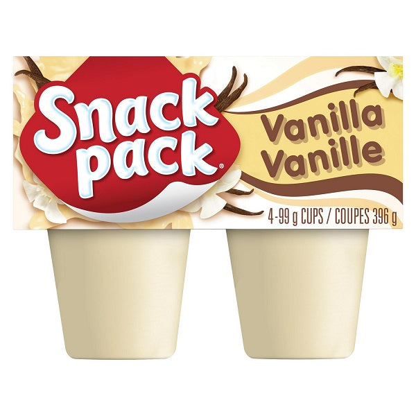 Snack Pack® Vanilla Pudding Cups , 4 Cups 396 Gr