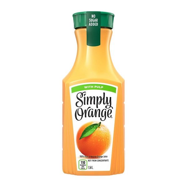 Simply Orange With Pulp Orange Juice 1.54L