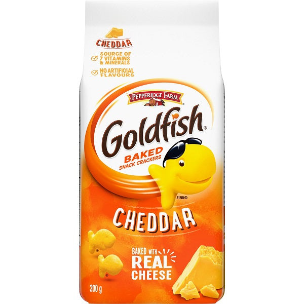 Goldfish Cheddar Crackers snack 200 Gr