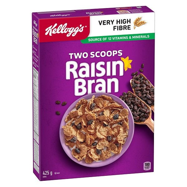Kellogg's Raisin Bran Cereal, 425g