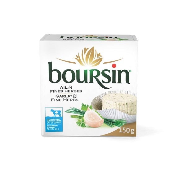 Boursin Garlic & Fine Herbs Cheese 150 g