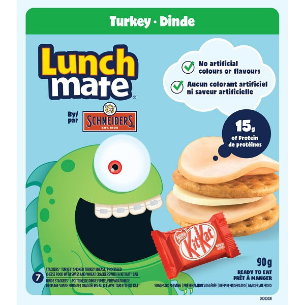 Schneiders Lunch Mate Turkey Lunch Kit 90 Gr