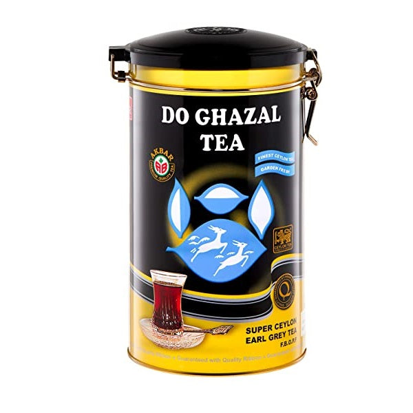 Do Ghazal Earl Grey Tea TIN 400 gr