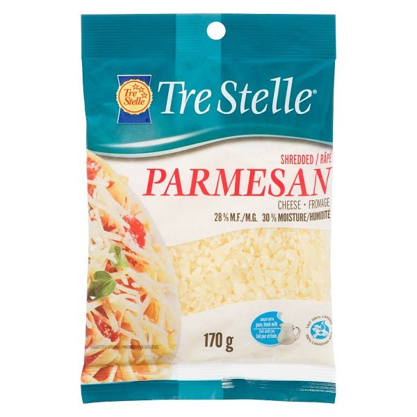 Tre Stelle Shredded Parmesan Cheese 170 g