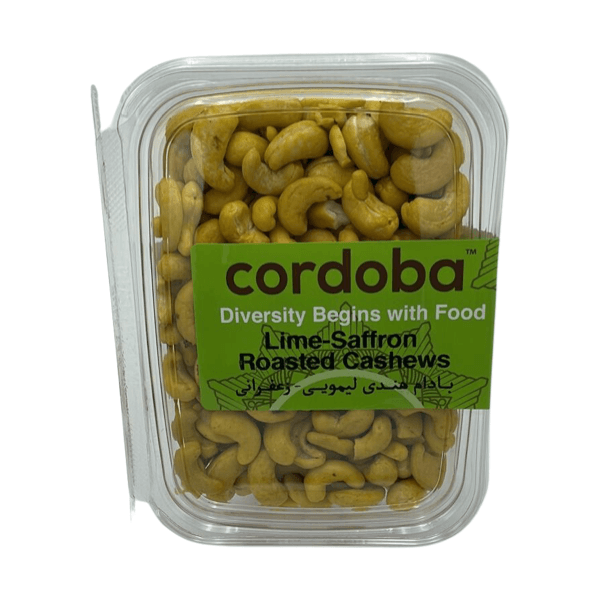 Cordoba Lime Saffron Roasted Cashews 454 g