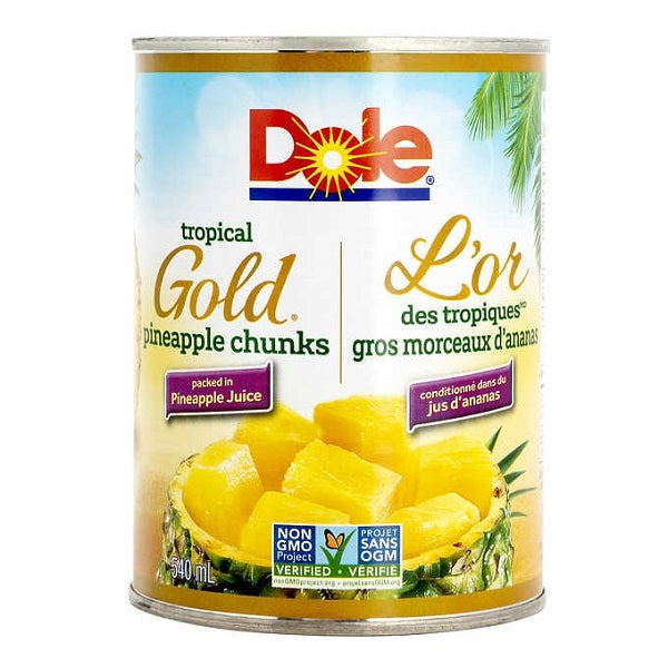 Dole Tropical Gold Pineapple Chunks - 540 ml