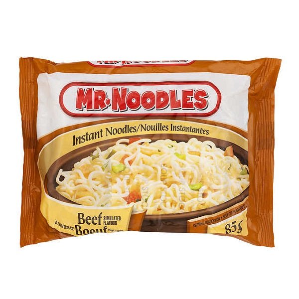 Mr. Noodles Instant Noodles, Beef Flavour, 85g (Pack of 2)