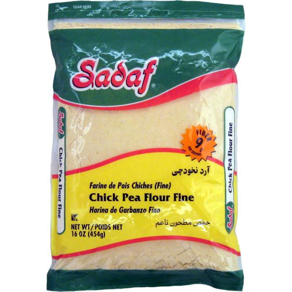 Sadaf Chickpea Flour, Fine 16oz
