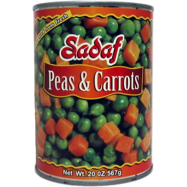 Sadaf Peas & Carrots 20 oz