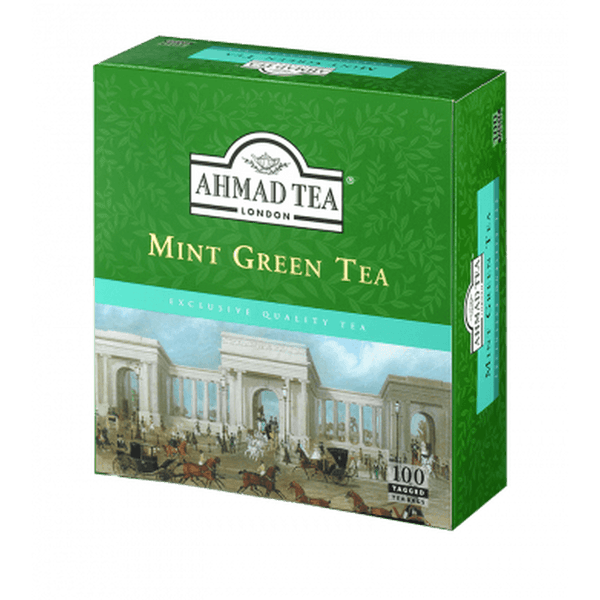 Ahmad Tea Mint Green Tea Bag 100 Ct