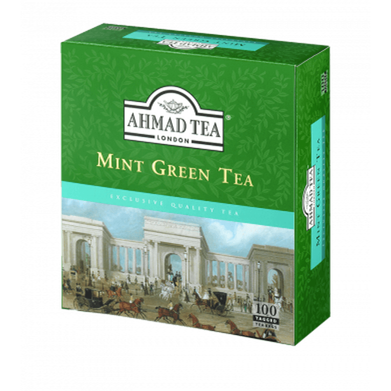 Ahmad Tea Mint Green Tea Bag 100 Ct