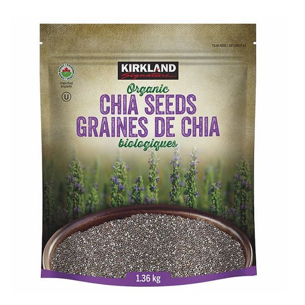 Kirkland Organic Chia Seeds - 1.36kg