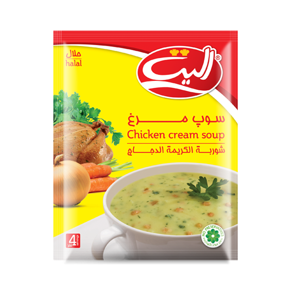Elite Chicken Cream Soup (Semi Ready) , 75 Gr