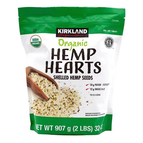 Kirkland Organic Hemp Seeds - 907g
