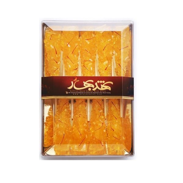 Shahd Bahar Saffron Rock Candy 9 Sticks
