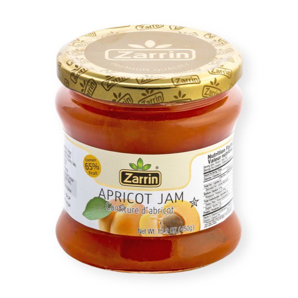 Zarrin Apricot Jam 450 gr