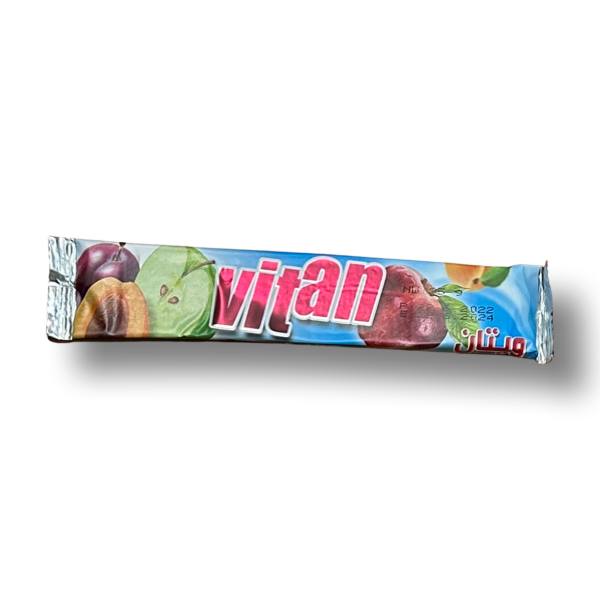 Vitan Mix Fruit Bar 40 Gr, (Pack of 2)