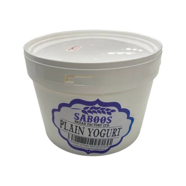 Saboos Plain Yogurt 10%, 1500 mL